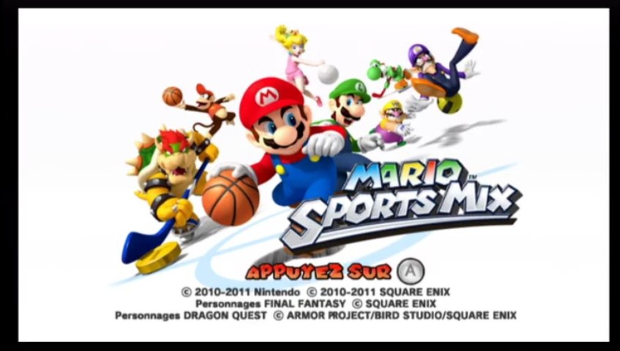 Sérié vidéo détente jeux vidéo noël 2012 4/4 (FIN) Mario Sport Mix