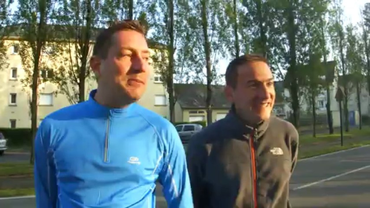 Interview avant le semi marathon Cancale Saint Malo