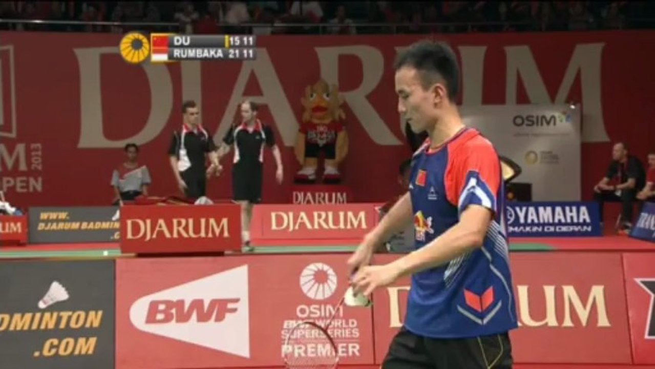 Badminton: Schock-Niederlage für Du Pengyu