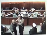 Woman fakes injury in court