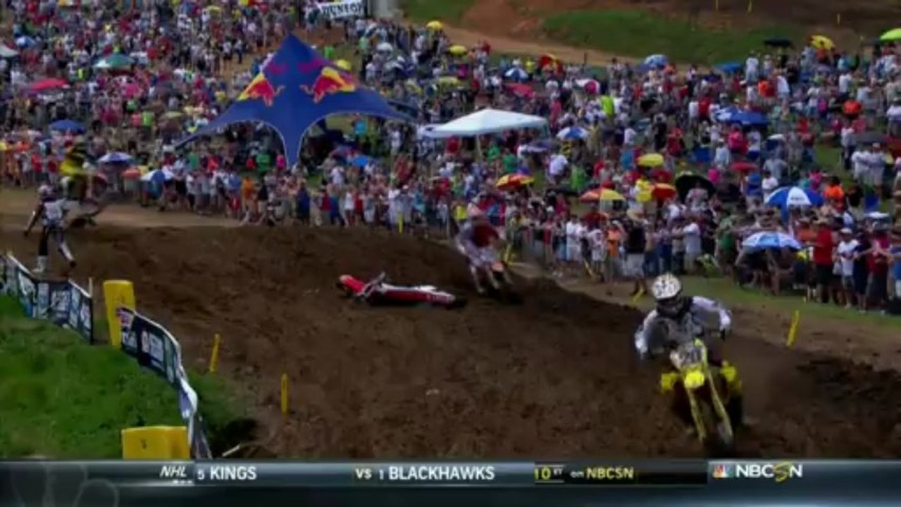 2013 AMA 450 Motocross Rd 3 Bristol Moto 1 HD 720p slicknick610