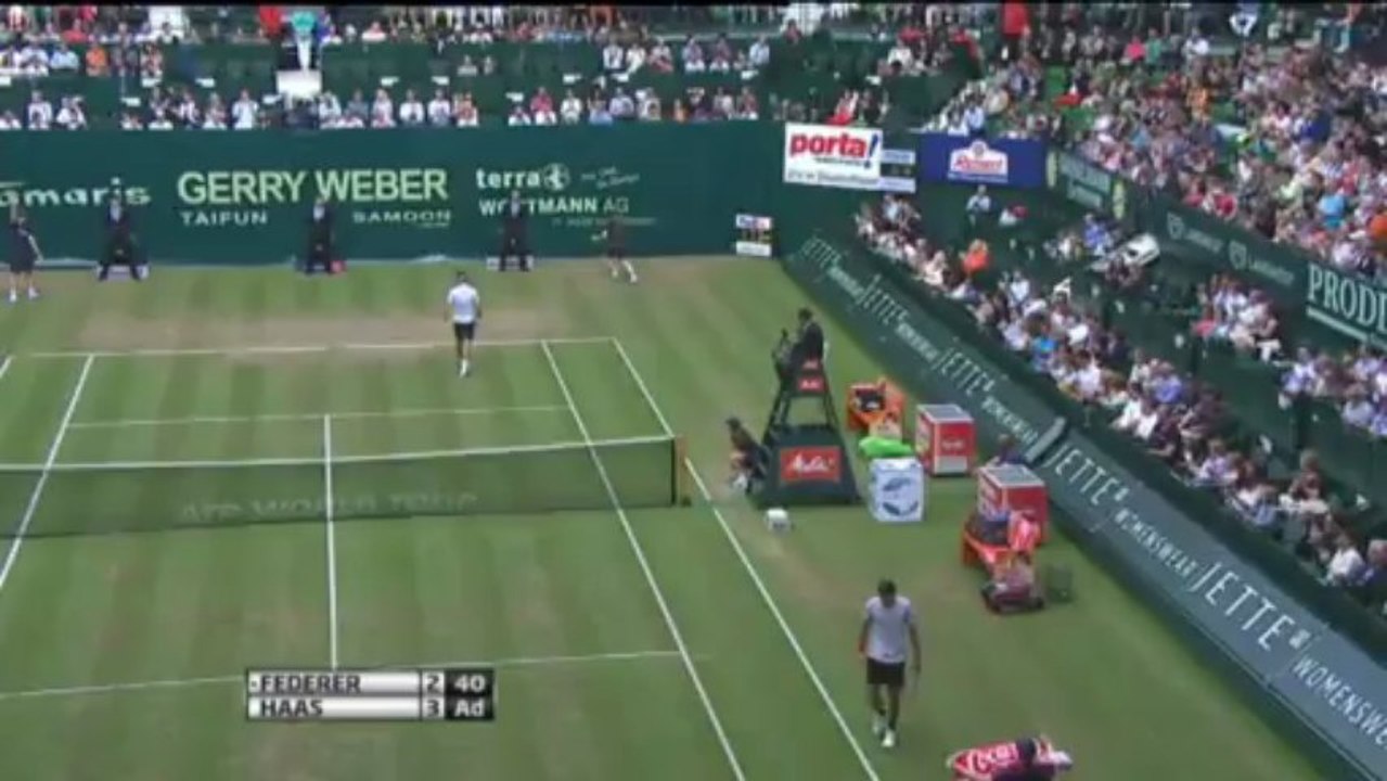 Federer gets his revenge on Haas
