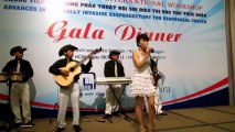 Ban nhạc Flamenco Tumbadora Thanh Tùng tại Hội Thảo Y Học Quốc Tế Saigon Nikko Hotel 2013