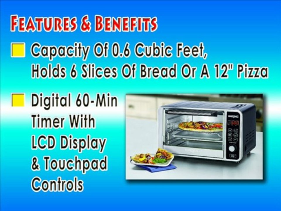 Best Toaster Oven Reviews - Waring TCO650 Professional Toaster Oven