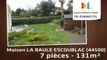 A vendre - Maison/villa - LA BAULE ESCOUBLAC (44500) - 7 pièces - 131m²