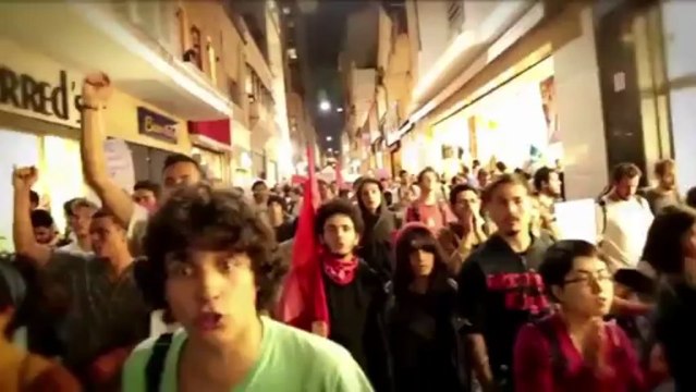 Brigas e confusões em protesto