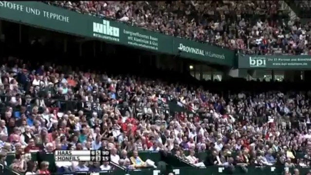 ATP Halle - Le geste fou de Monfils
