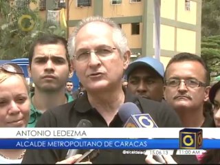 Ledezma: Ojalá Maduro lleve al Papa el decreto con el que pone en libertad a los presos políticos