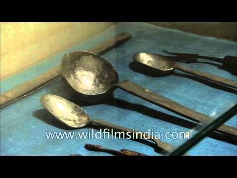 Kitchenware from British period at Kitchen museum of Rashtrapati Bhavan