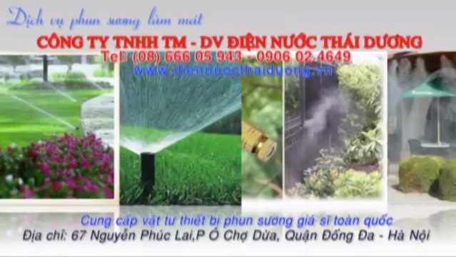 lắp đặt hệ thống phun sương làm mát tại hà nội 0984187336; Quận Thanh Xuân.; Quận Tây Hồ; Quận Long Biên; phun suong, lắp phun sương, máy phun sương CÔNG TY TNHH TM-DV ĐIỆN NƯỚC THÁI DƯƠNG CHUYÊN LẮP ĐẶT HỆ THỐNG PHUN SƯƠNG uy tín, chất lượng, giá cả cạn