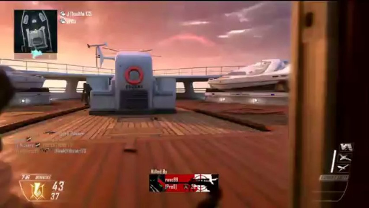 Black Ops 2 Team Combat Knife Gameplay - Diamond Combat Knife Camo