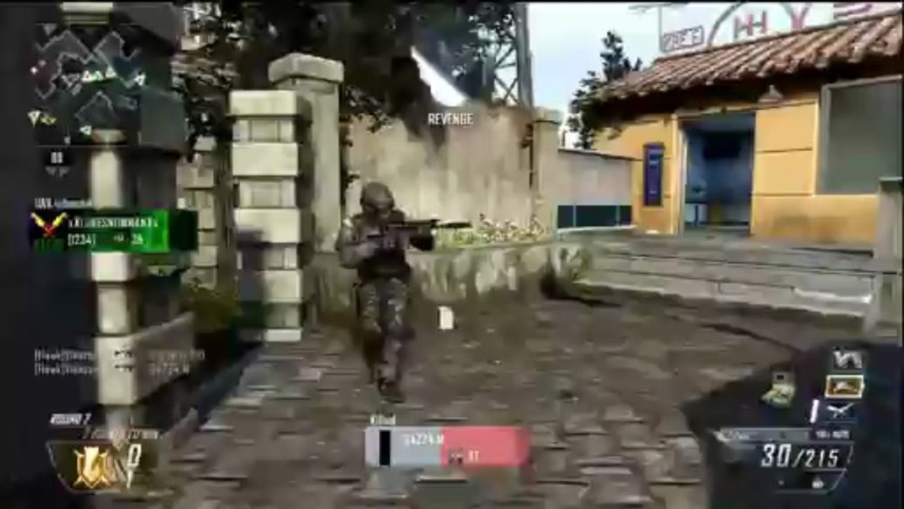 Black Ops 2 GOLD M27 Camo Gameplay - How to get Gold M27 Camo