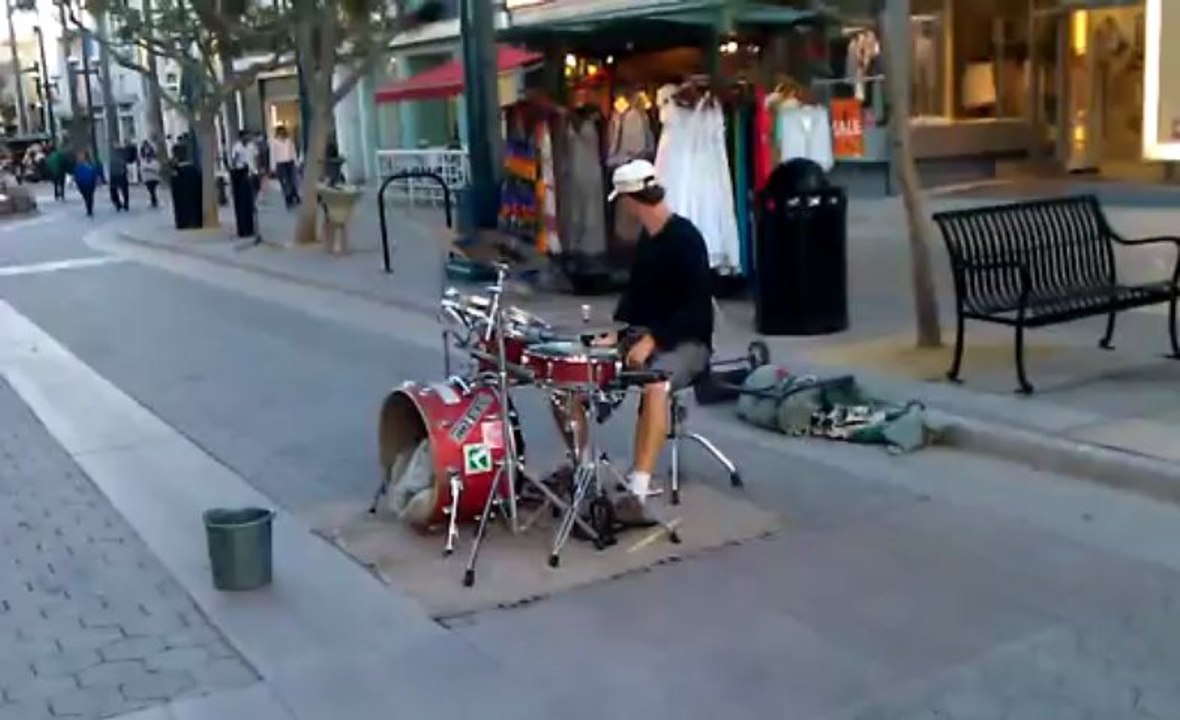 Drummer On Street