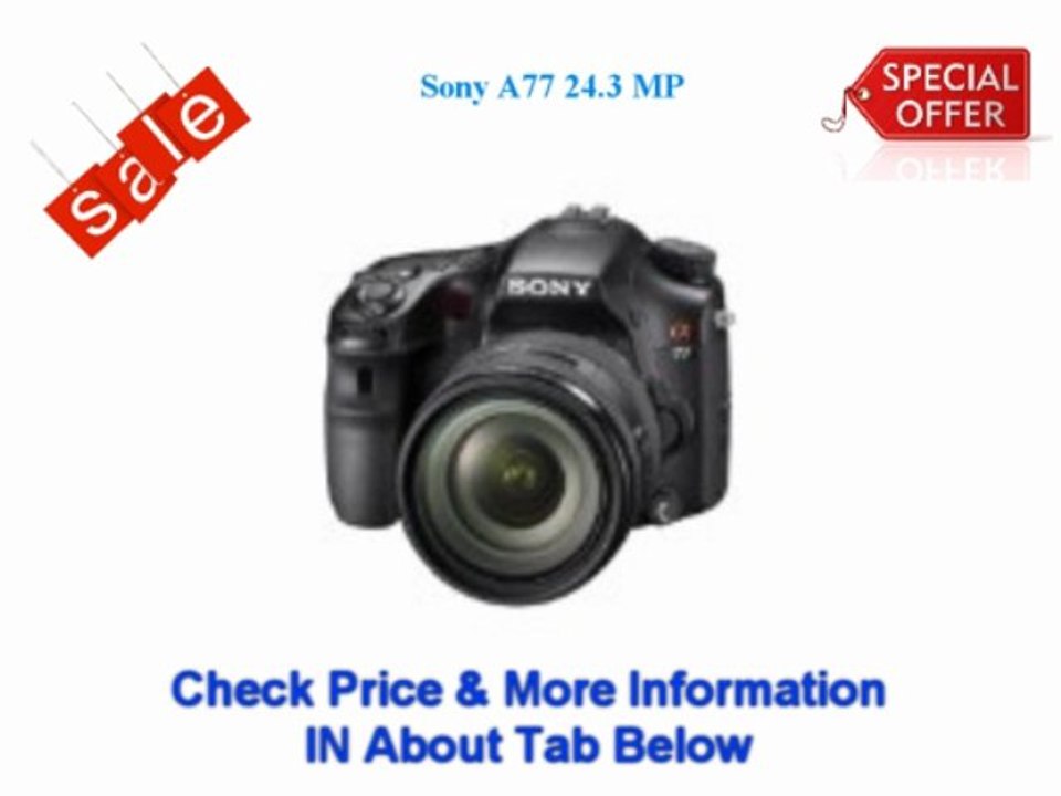 %# Shipping Online!! Sony A77 24.3 MP Translucent Mirror Digital SLR With 16-50mm F2.8 lens Best Deal ##@!