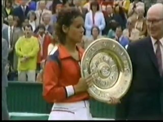 Evonne Cawley v Chris Evert-Lloyd -1980 Wimbledon