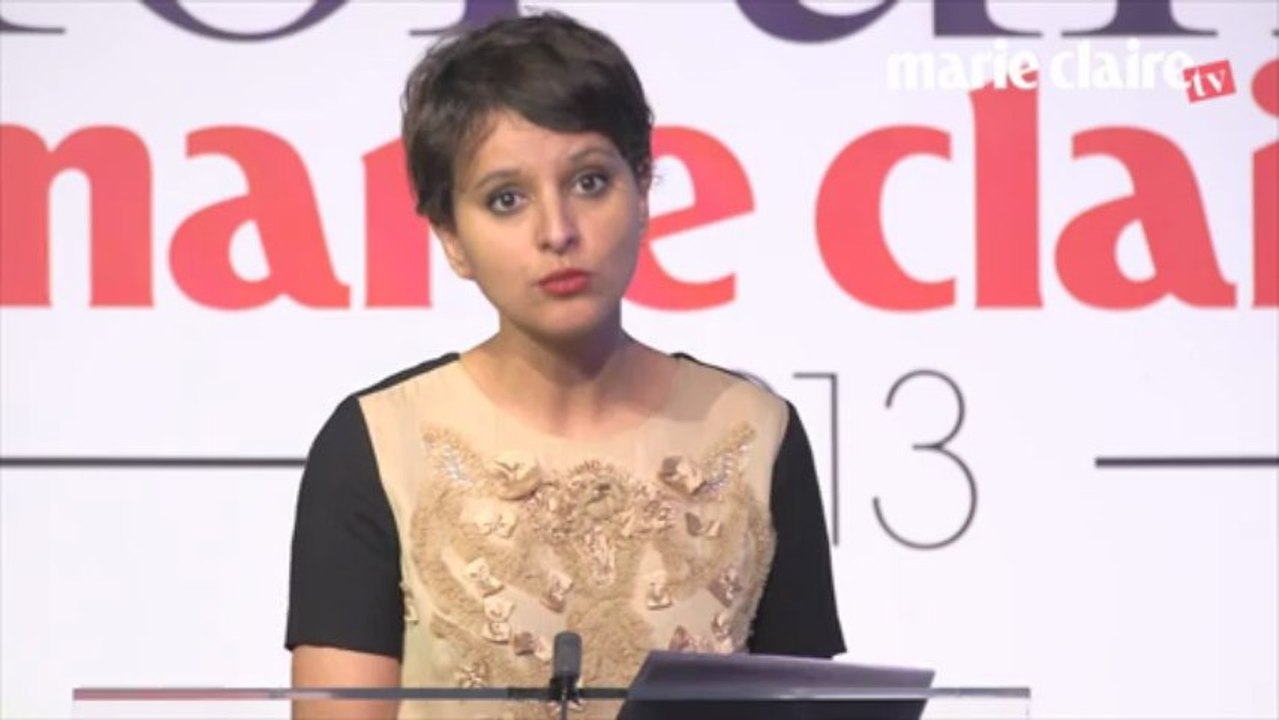 Najat Vallaud-Belkacem Grand Forum Marie-Claire