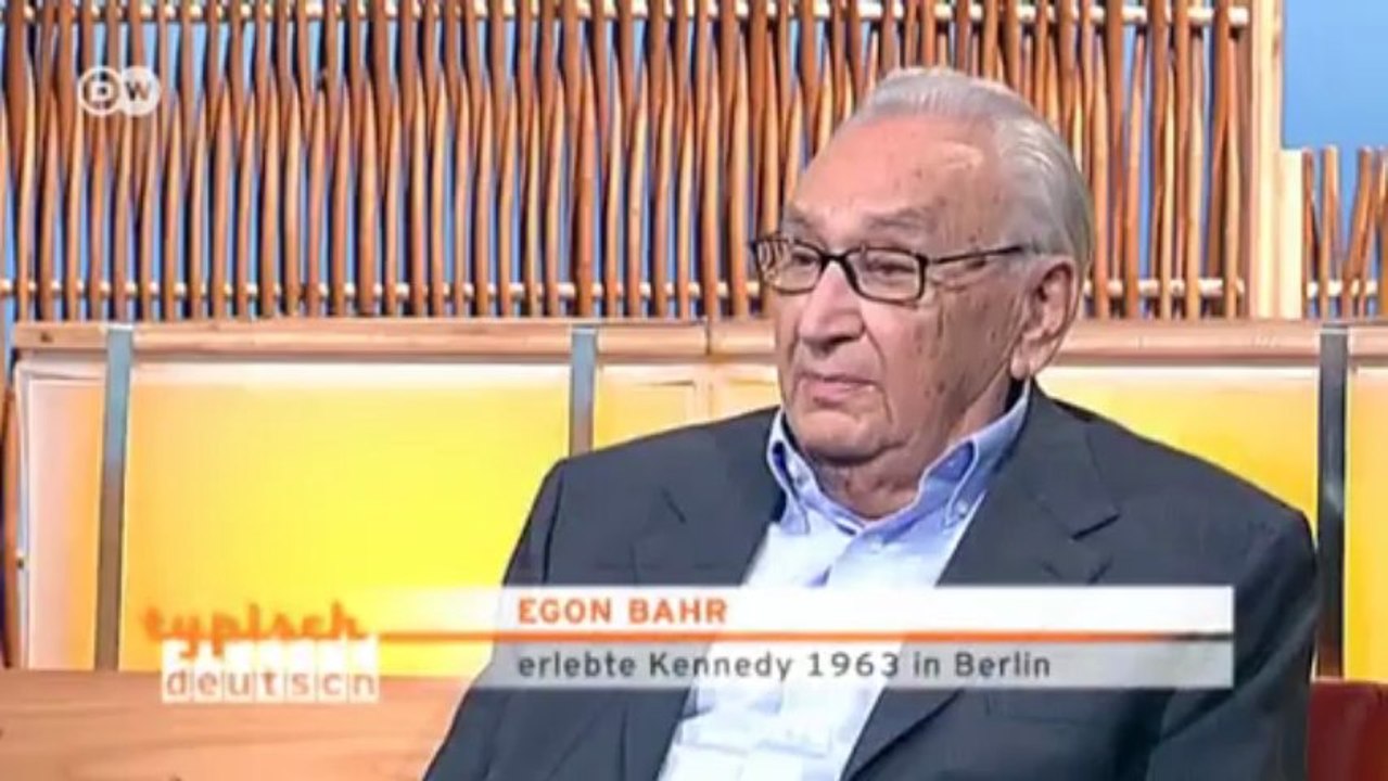 Egon Bahr, SPD-Politiker und Journalist | Typisch deutsch