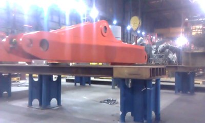 offshore lift heavy arm Huisman Equipment onshore plater schiedam