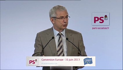 Convention Europe : Claude Bartolone, président de l'Assemblée nationale