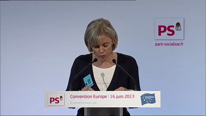Convention Europe : Elisabeth Guigou