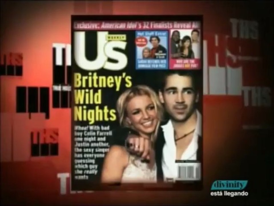 Colin Farrell & Britney Spears en la premiere de The recruit