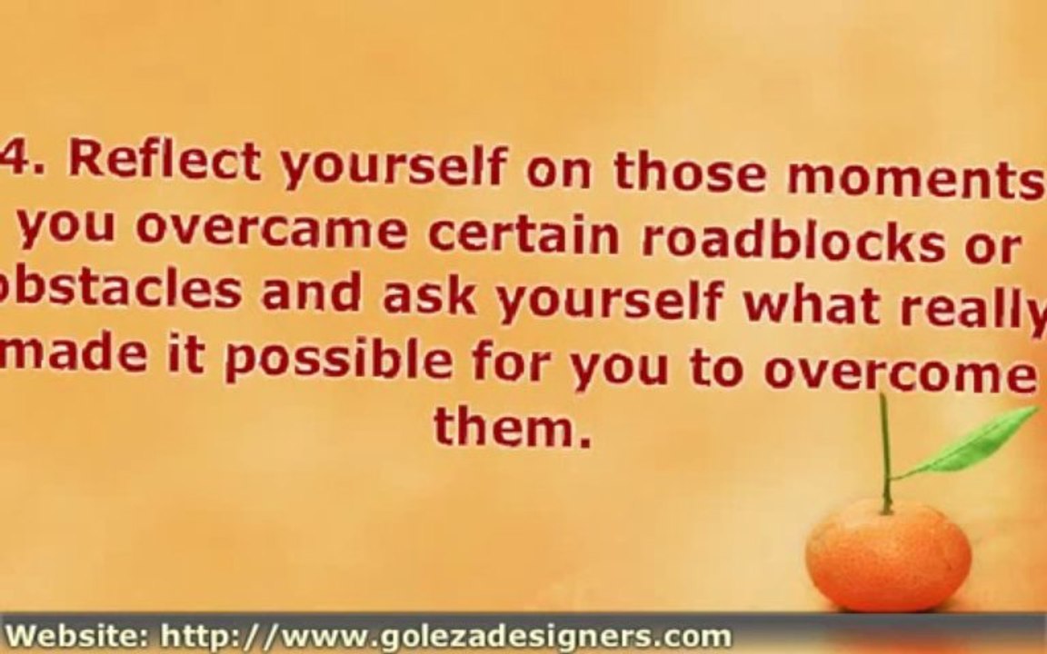 How To Develop A High Level Of Self-Belief
