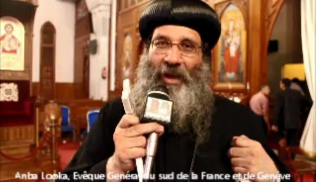 Interview D'Anba Looka, evêque Générale pour le service du Sud de la France et de Genève