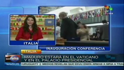 Reconoce FAO a gobierno venezolano por reducir el hambre en el país