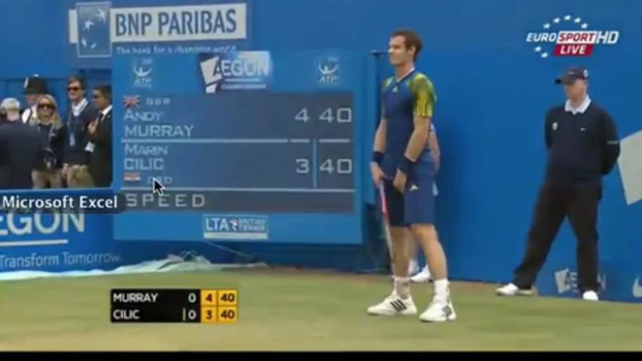 Murray falls at Queen's