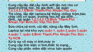 HL-Sửa Chữa Máy Vi Tính Tận Nhà Quận 4-TpHCM