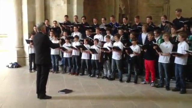 Chorale Aurelius de Calw/Hirsau à Cluny 2013