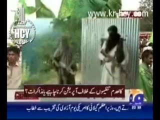 Maulana Ahmad Ludhianvi with Hamid Mir - 3 (Capital Talk 5 July 2010)