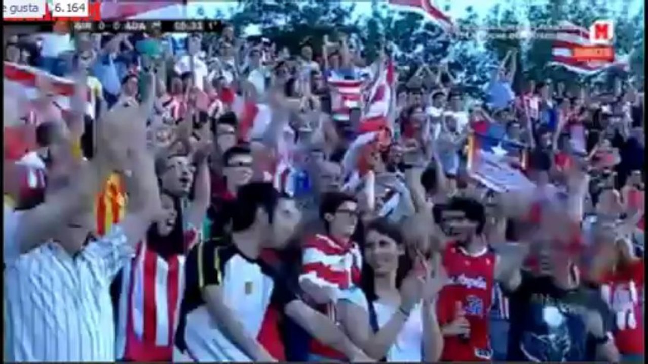 Girona 1-0 Alcorcón (Gol de Acuña) LIGA ADELANTE