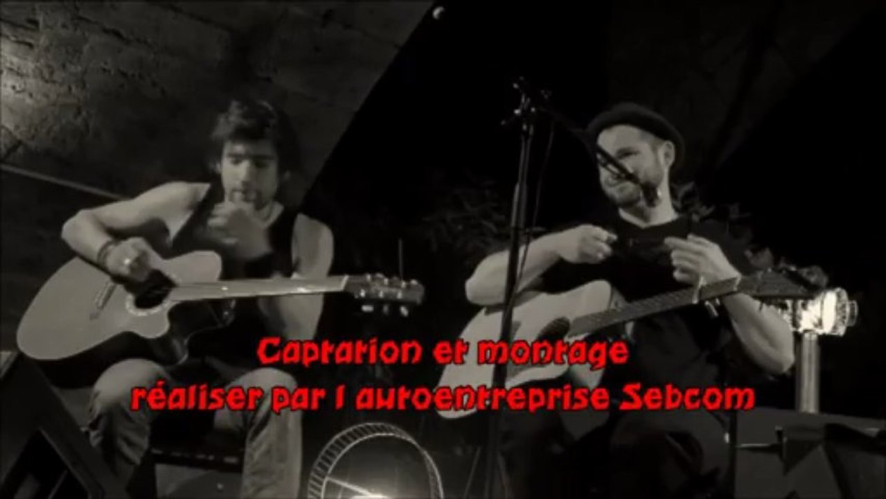 kevin p a l'apero concert a la cave a musique Macon