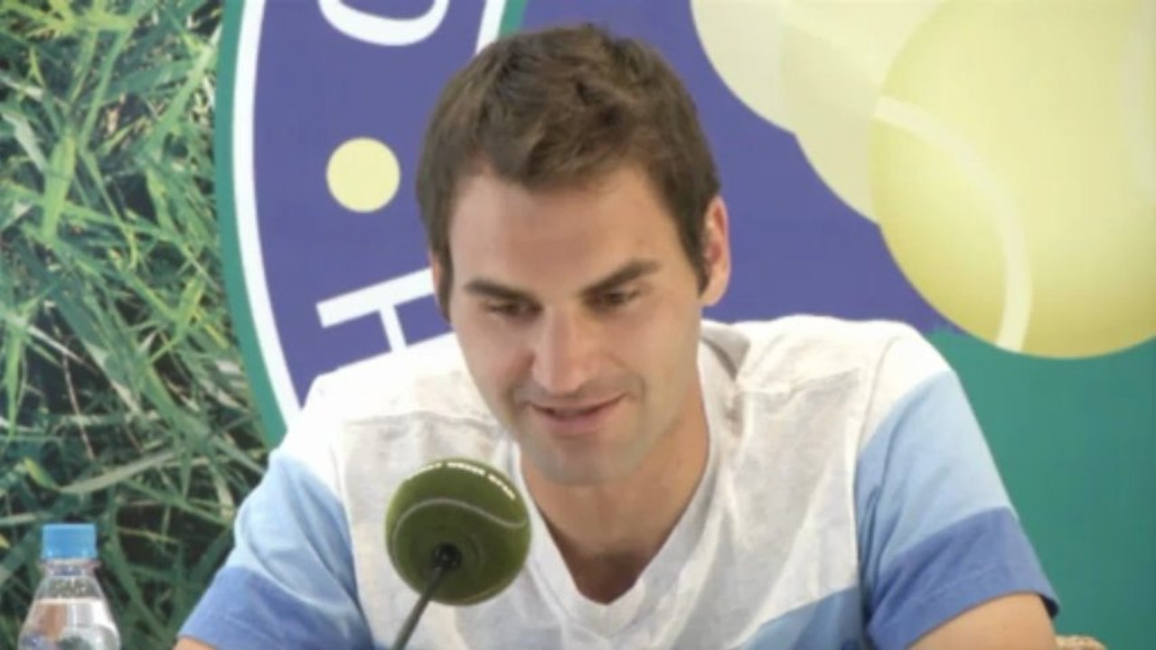 Halle: Federers Nacht mit dem French-Open-Pokal