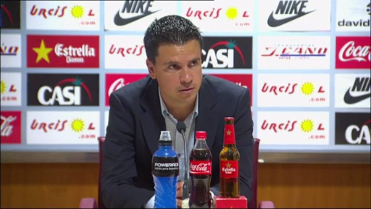 Rueda de Prensa Sergio Lobera - Playoff de Ascenso - UD Almeria vs UD Las Palmas (2-1)