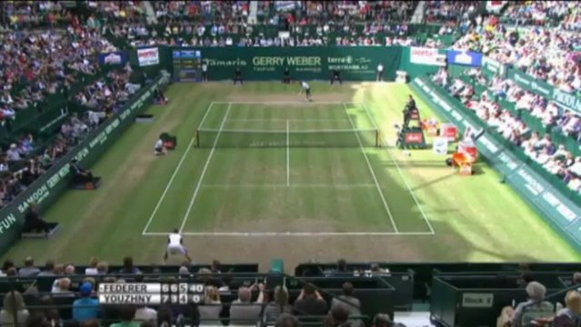 ATP Halle, Federer batte in finale Youzhny e punta a Wimblendon