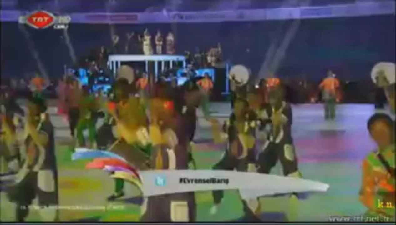 41 ülke koreografi KAPANIŞ 11.Türkçe Olimpiyatı