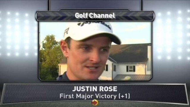 U.S. Open: Justin Rose Discusses His Win