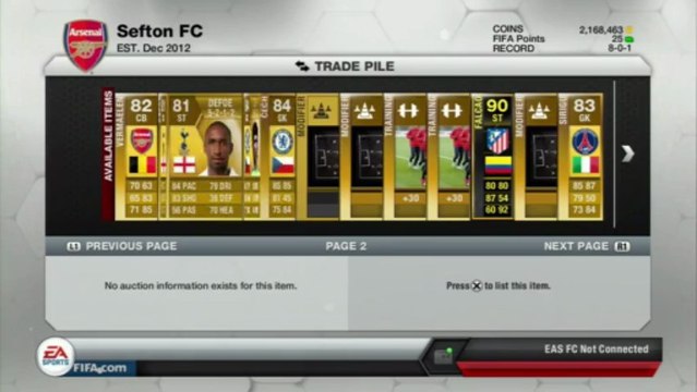 FIFA 13 Pack Opening Ultimate Team In Form Falcao 500,000 Coins