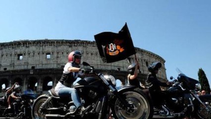 Pope blesses thousands of Harley bikers