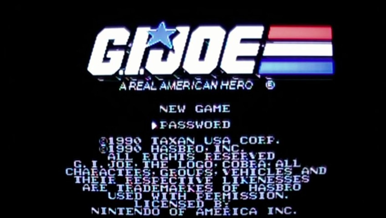 First Level - PrIm - G.I. Joe : A Real American Hero - Nintendo