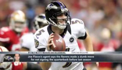 라이브카­지­노★TTBB2.COM★라이브바­카­라Flacco's Agent- Ravens Made Dumb Move