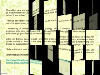 Søppel blir et brennende tema i globale push for grønn energi