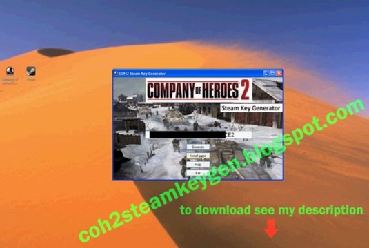 Company of Heroes 2 Steam Key Generator