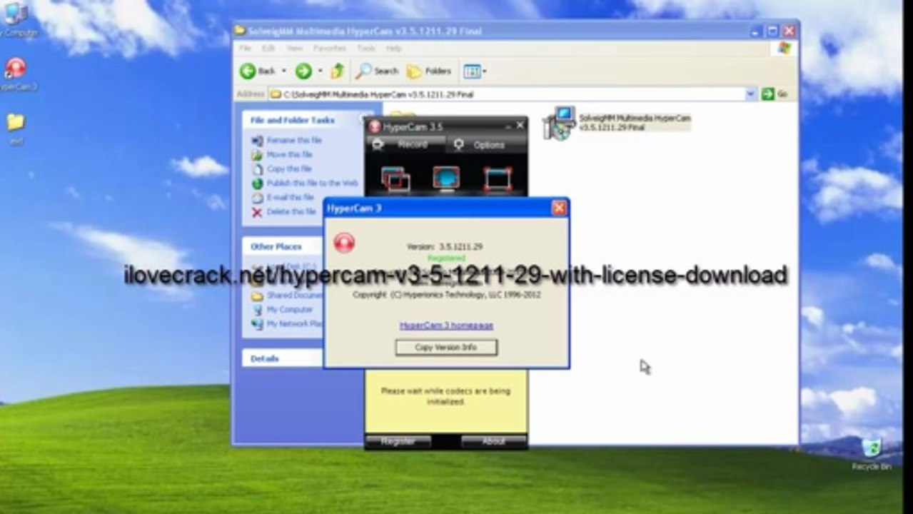 Hypercam 3 Download With License [V3.5.1211.29] - Video Dailymotion