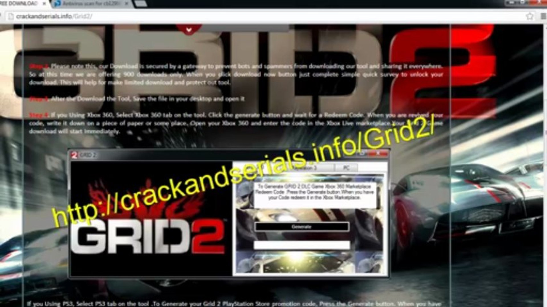 Grid 2 redeem code free PS3-xbox360 - video Dailymotion