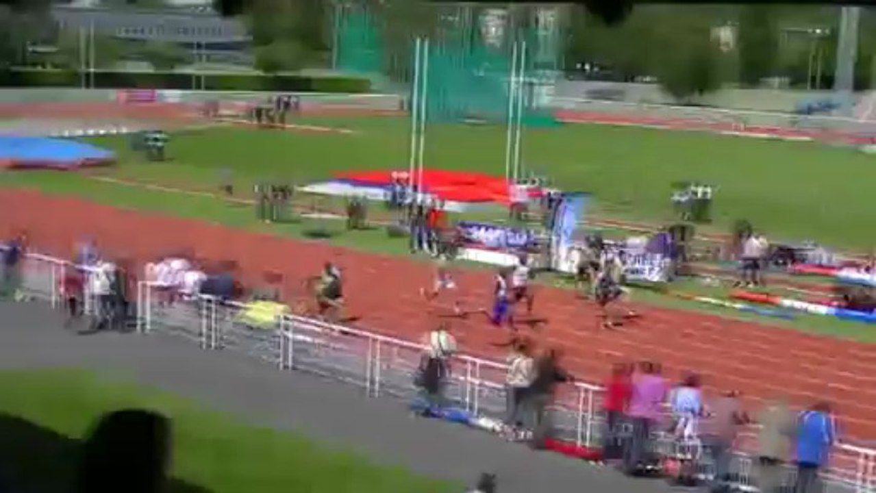 100m Regionaux Tours 10.73
