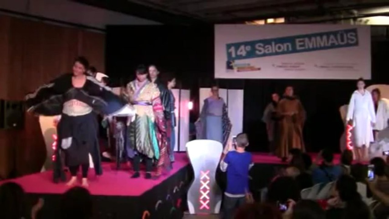 Défilé MANAA Vaureal Salon Emmaüs 2013 porte de Versailles