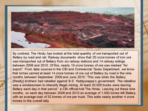 BHM (black hawk mining) fraud warnings Karnataka lost Rs 1 lakh cr from 2006-2010